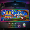 Sonic the Hedgehog 35th Anniversary Custom Gaming Desk Mat – TMTHU7143