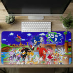 Sonic the Hedgehog 35th Anniversary Custom Gaming Desk Mat – HOATT19189