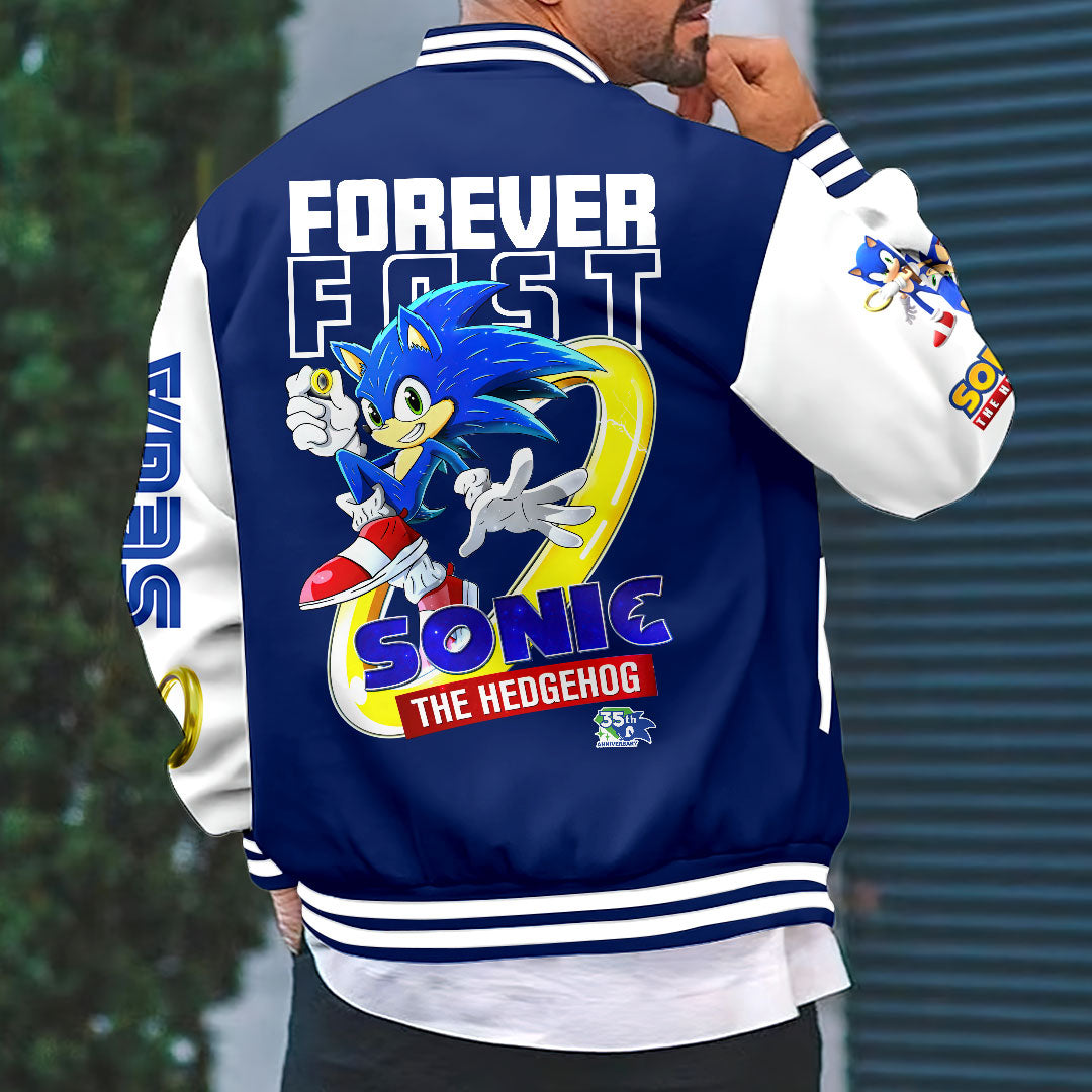 Sonic the Hedgehog 35th Anniversary Varsity Jacket – HOATT19191
