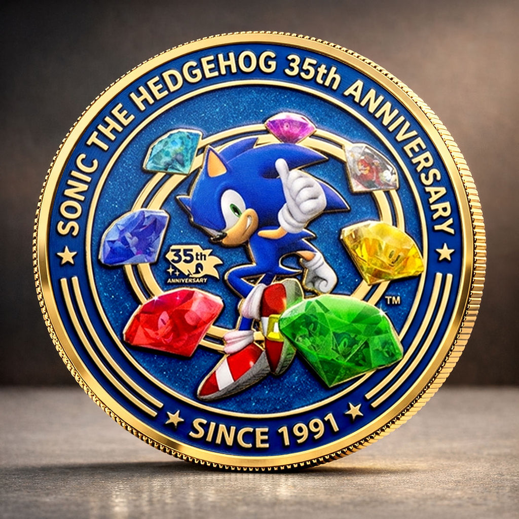 Sonic the Hedgehog 35th Anniversary Commemorative Coin – TMTHU7203