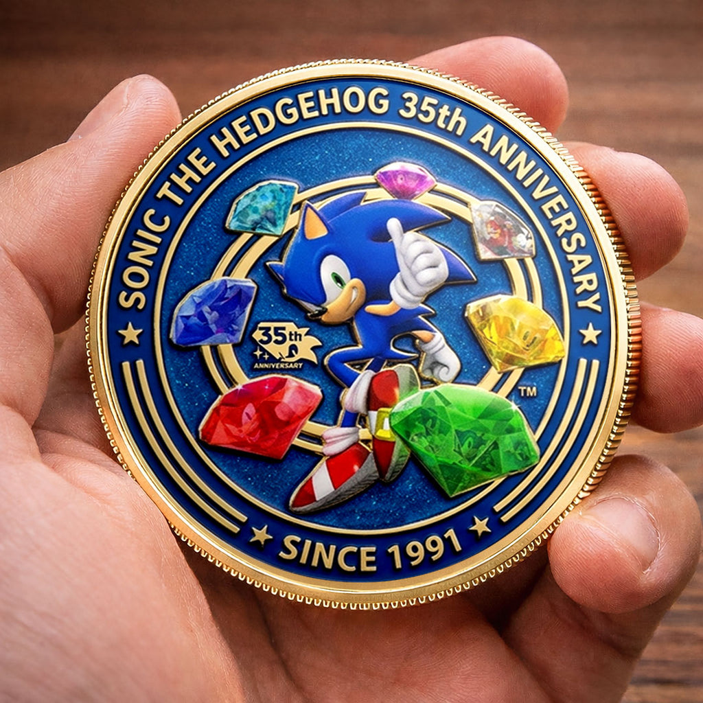 Sonic the Hedgehog 35th Anniversary Commemorative Coin – TMTHU7203