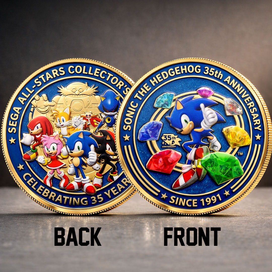Sonic the Hedgehog 35th Anniversary Commemorative Coin – TMTHU7203
