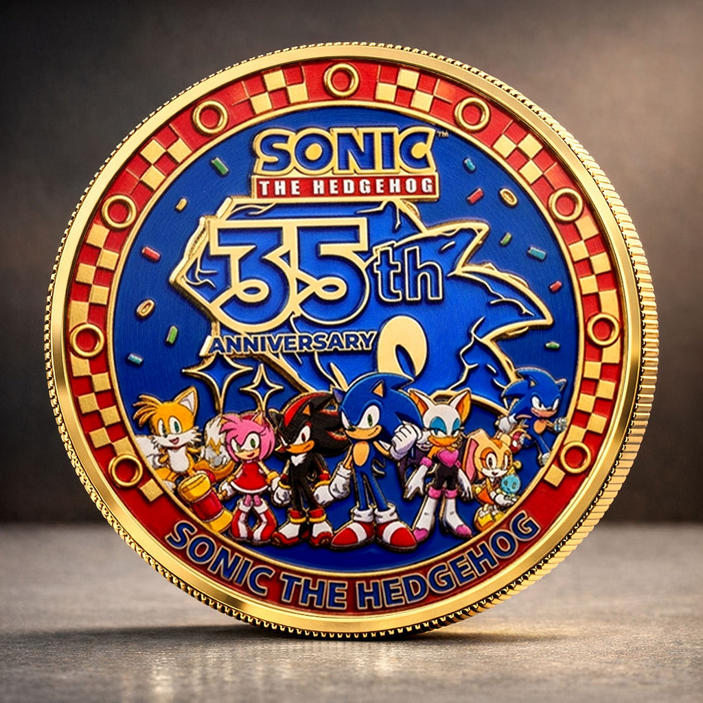 Sonic the Hedgehog 35th Anniversary Commemorative Coin – TMTHU7204