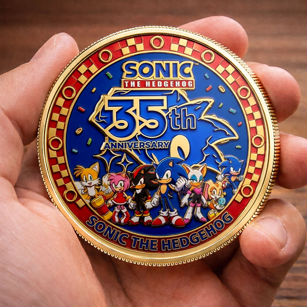 Sonic the Hedgehog 35th Anniversary Commemorative Coin – TMTHU7204