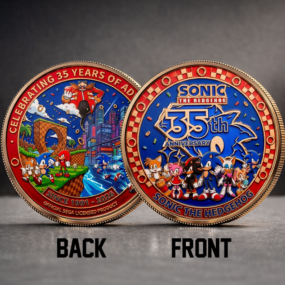 Sonic the Hedgehog 35th Anniversary Commemorative Coin – TMTHU7204