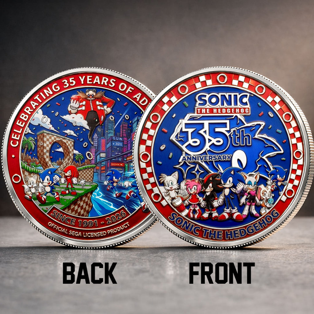 Sonic the Hedgehog 35th Anniversary Commemorative Coin – TMTHU7204