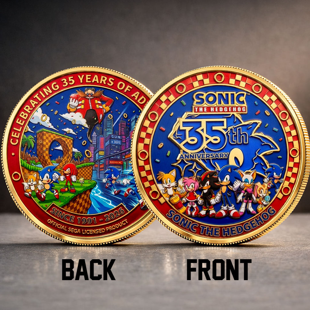 Sonic the Hedgehog 35th Anniversary Commemorative Coin – TMTHU7204