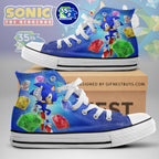 Sonic the Hedgehog High Top Canvas Shoes – TMTHU7276
