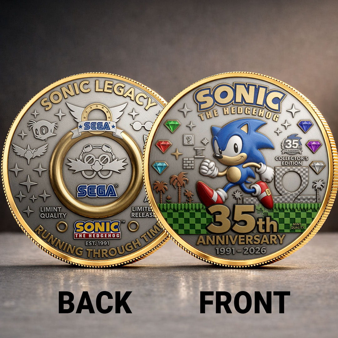 Sonic the Hedgehog 35th Anniversary Commemorative Coin – TANTN23987