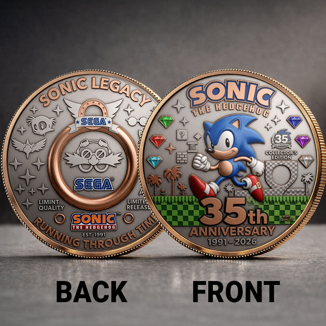 Sonic the Hedgehog 35th Anniversary Commemorative Coin – TANTN23987