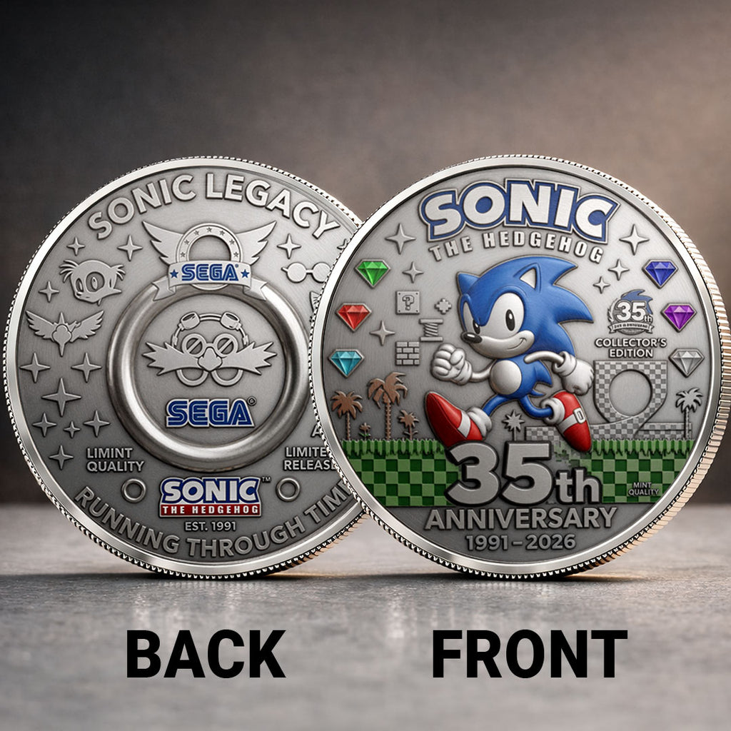 Sonic the Hedgehog 35th Anniversary Commemorative Coin – TANTN23987