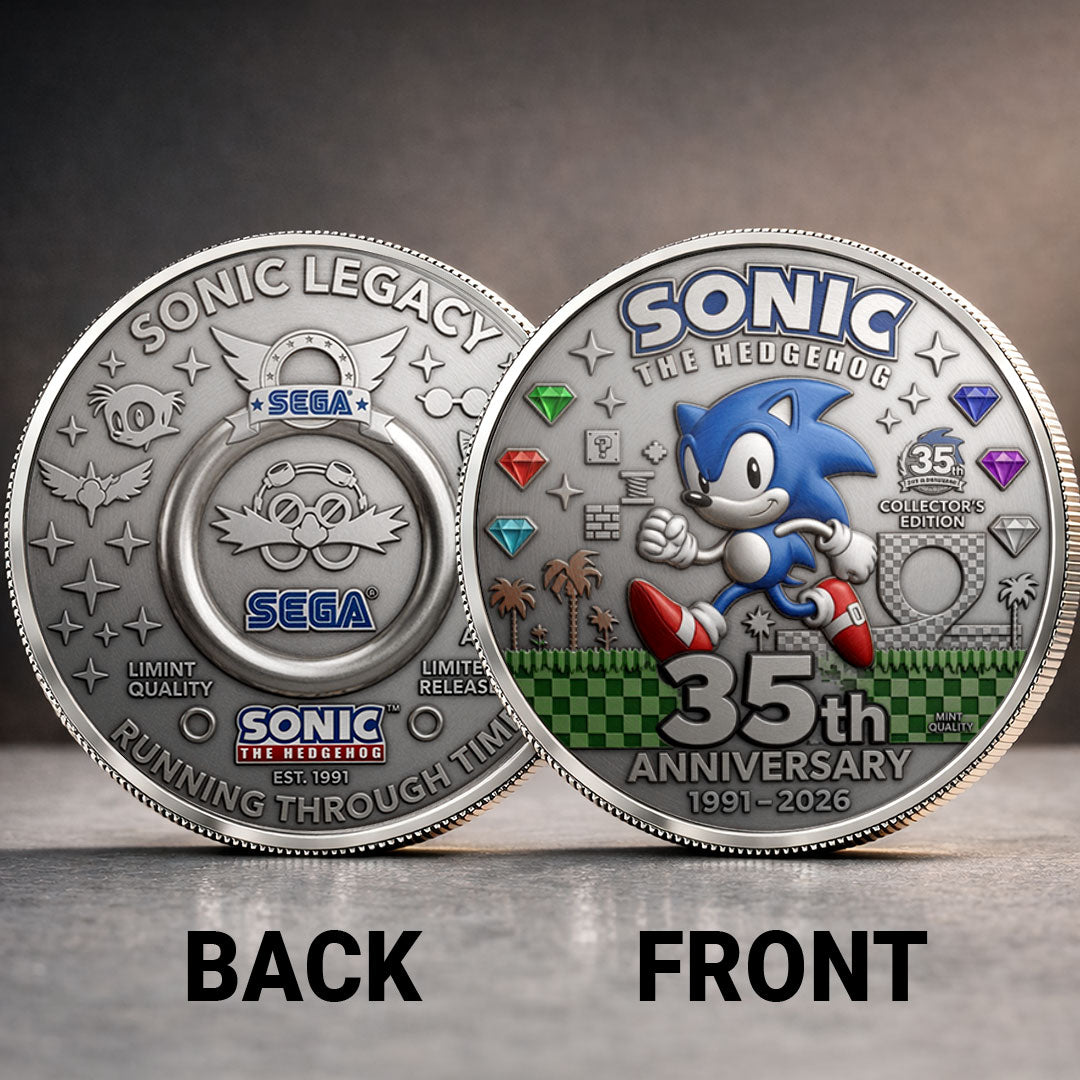 Sonic the Hedgehog 35th Anniversary Commemorative Coin – TANTN23987