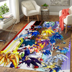 Sonic the Hedgehog 35th Anniversary Rectangular Rug – TANTN24088