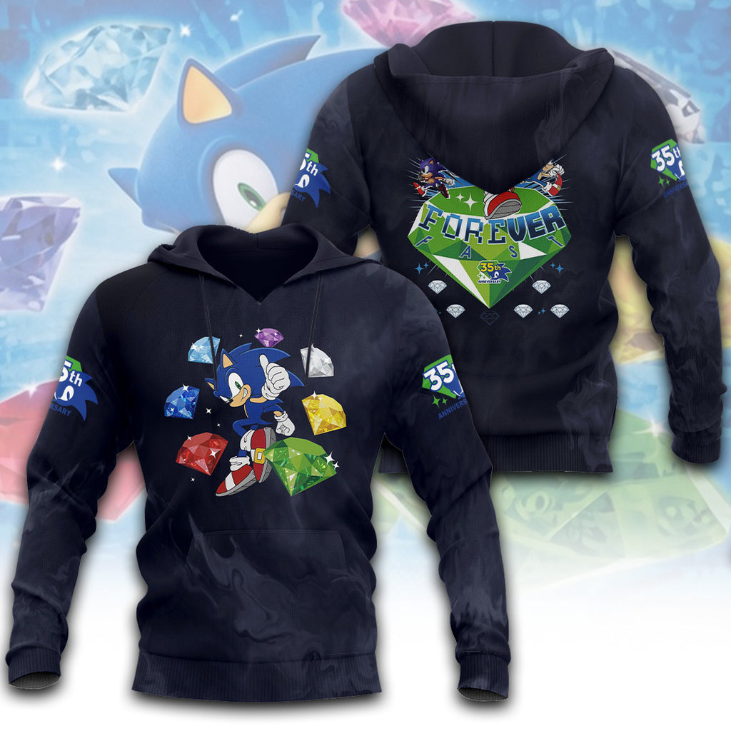 Sonic the Hedgehog 35th Anniversary 3D Apparel – TANTN24048