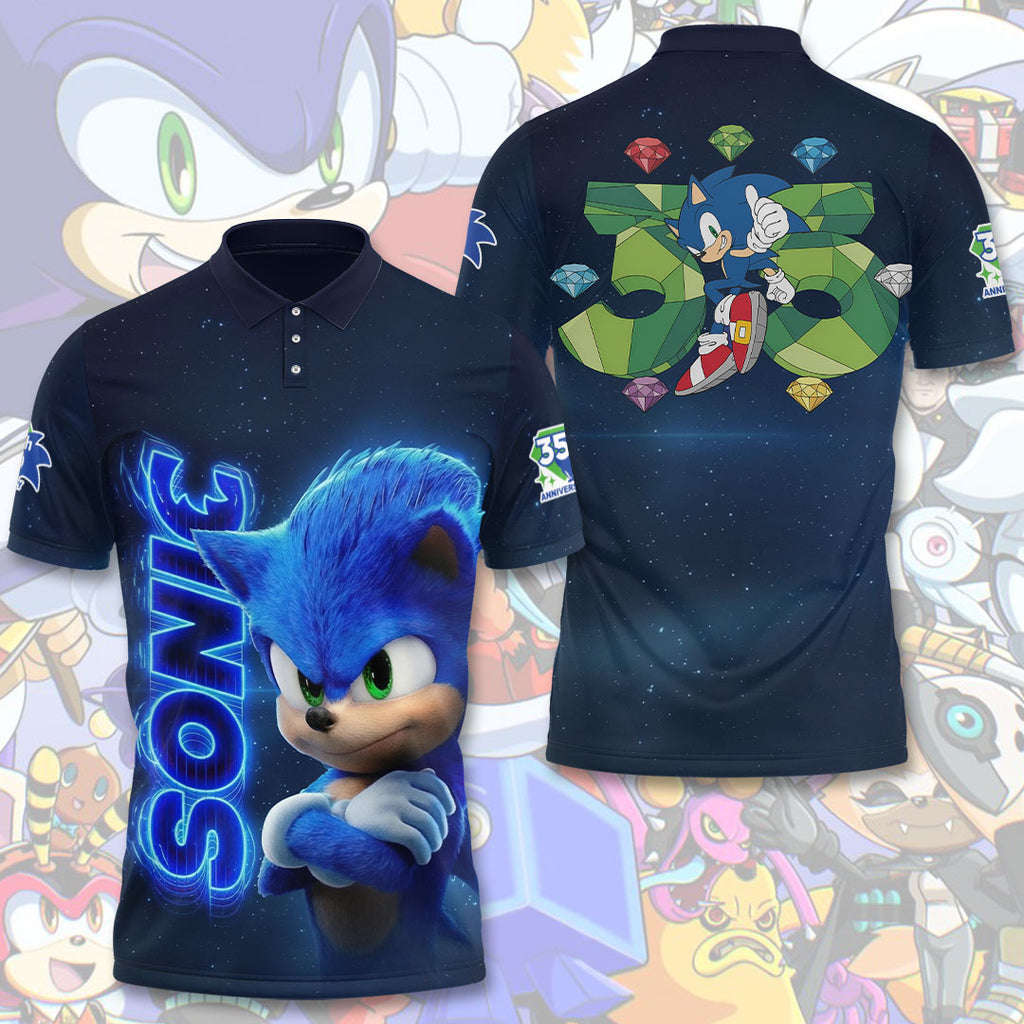 Sonic the Hedgehog 35th Anniversary 3D Apparel – GNE8022