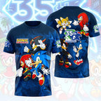 Sonic the Hedgehog 35th Anniversary 3D Apparel – HOATT19194
