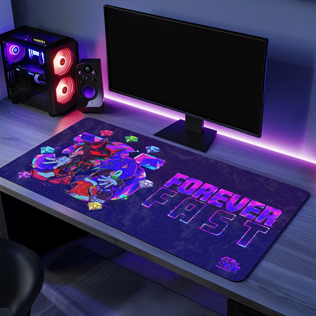 Sonic the Hedgehog 35th Anniversary Custom Gaming Desk Mat – GNE7408