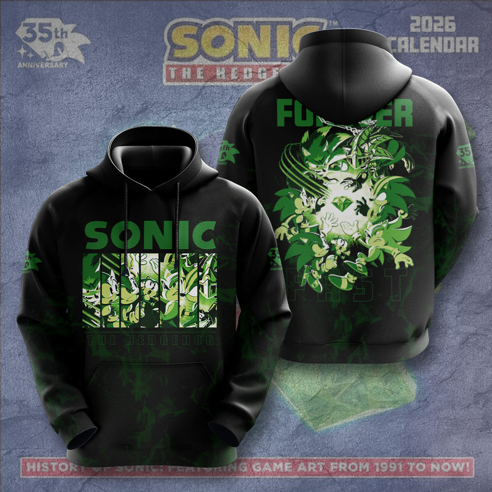 Sonic the Hedgehog 35th Anniversary 3D Apparel – GNE7306