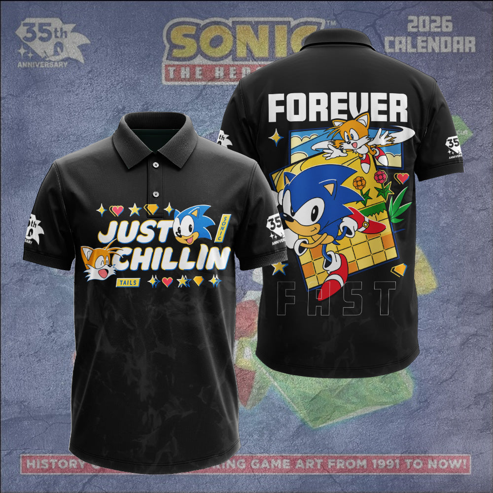 Sonic the Hedgehog 35th Anniversary 3D Apparel – GNE7362