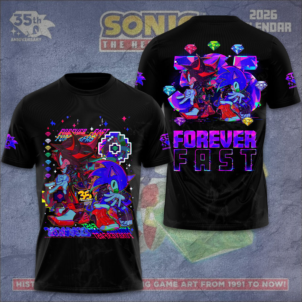 Sonic the Hedgehog 35th Anniversary 3D Apparel – GNE7364