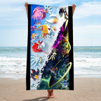 Sonic the Hedgehog 35th Anniversary Rectangle Beach Towel – GNE7403