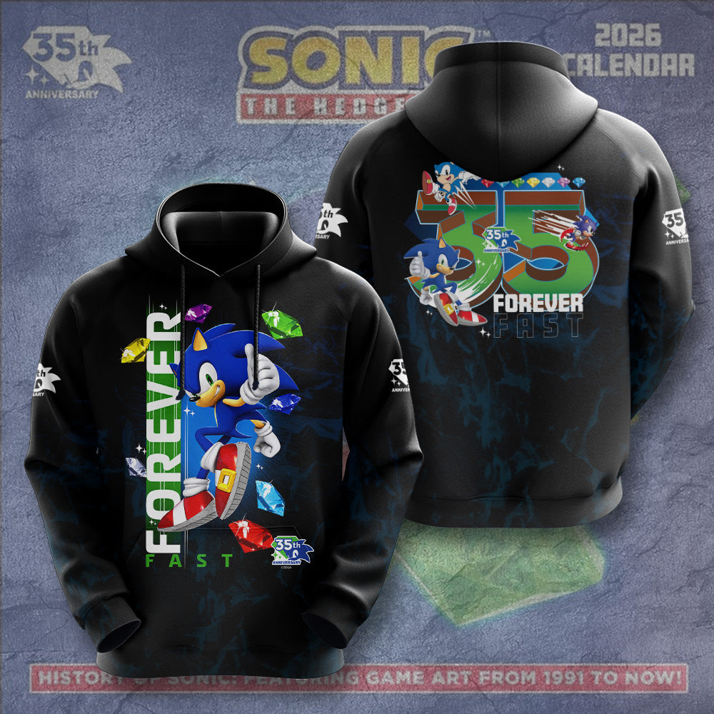 Sonic the Hedgehog 35th Anniversary 3D Apparel – GNE7190