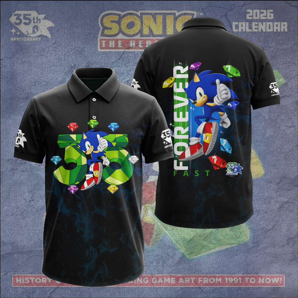 Sonic the Hedgehog 35th Anniversary 3D Apparel – GNE7193