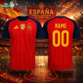 Spain FIFA World Cup 2026 Champions Customize Edition Jersey