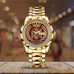 Spain National Team 2026 FIFA World Cup Champions Alloy Luxury Quartz Watch - TMTHU7885