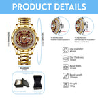 Spain National Team 2026 FIFA World Cup Champions Alloy Luxury Quartz Watch - TMTHU7885