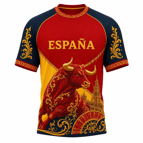 Spain Toro Bravo 2026 World Cup Shirt