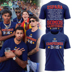 Spain World Cup 2026 Champions Navy Blue Shirt - Somos Campeones Football
