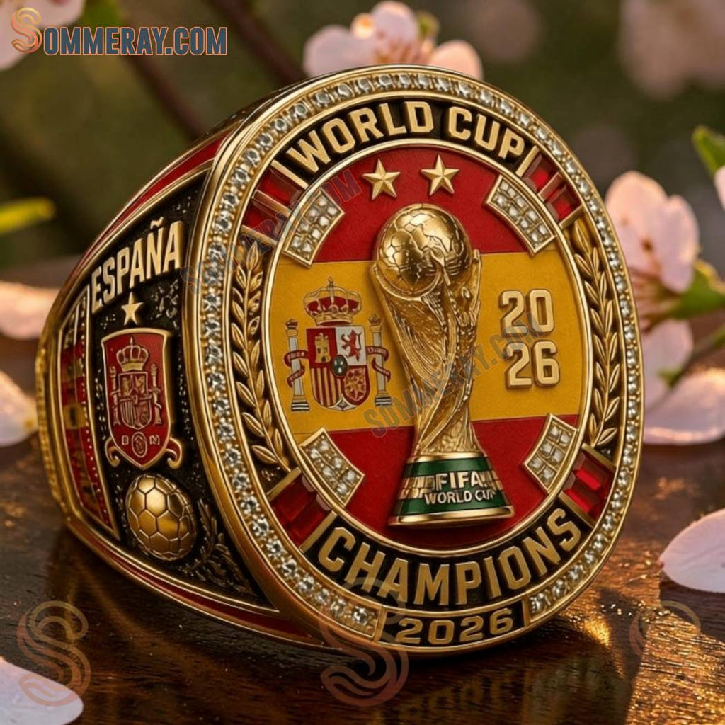 Spain World Cup Champions 2026 Espana Ring