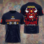 Spain National Team 2026 FIFA World Cup Champions 3D Apparel – GNE7730
