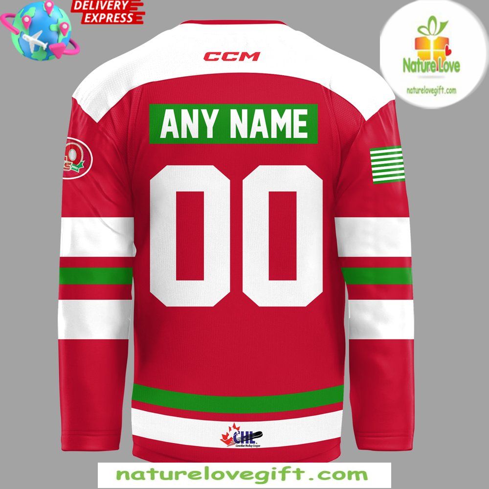 Spokane Chiefs 2026 Christmas Hockey Jersey