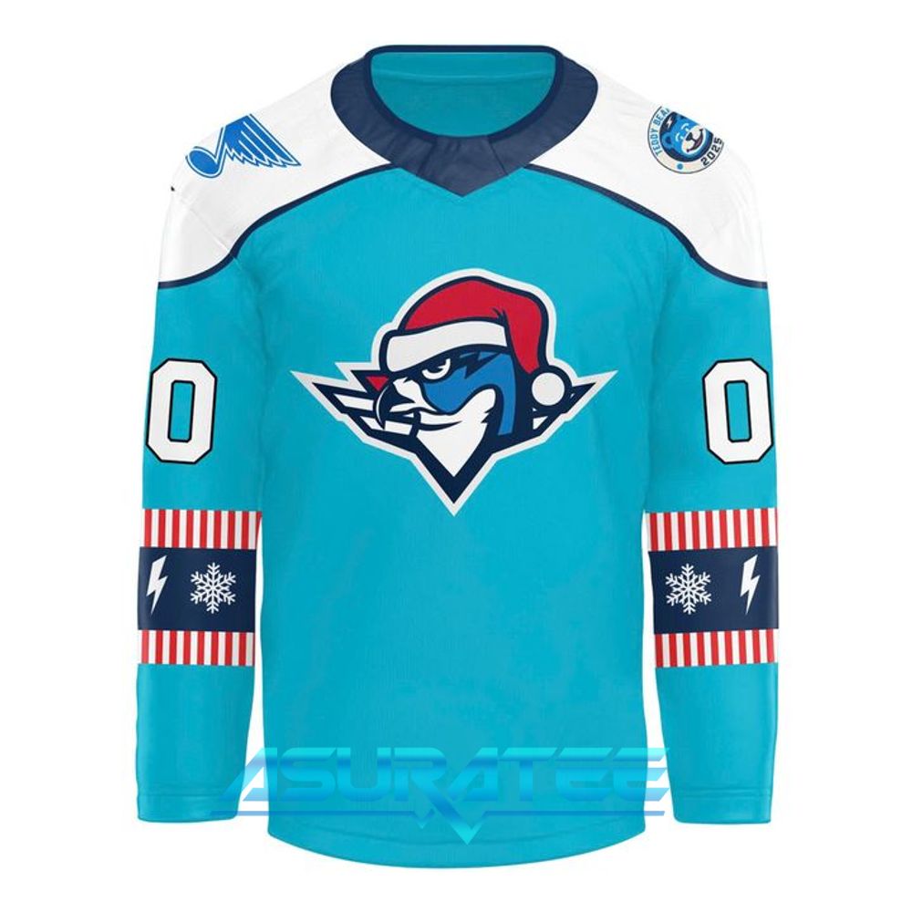 Springfield Thunderbirds Merry Christmas 2025 New Hockey Jersey