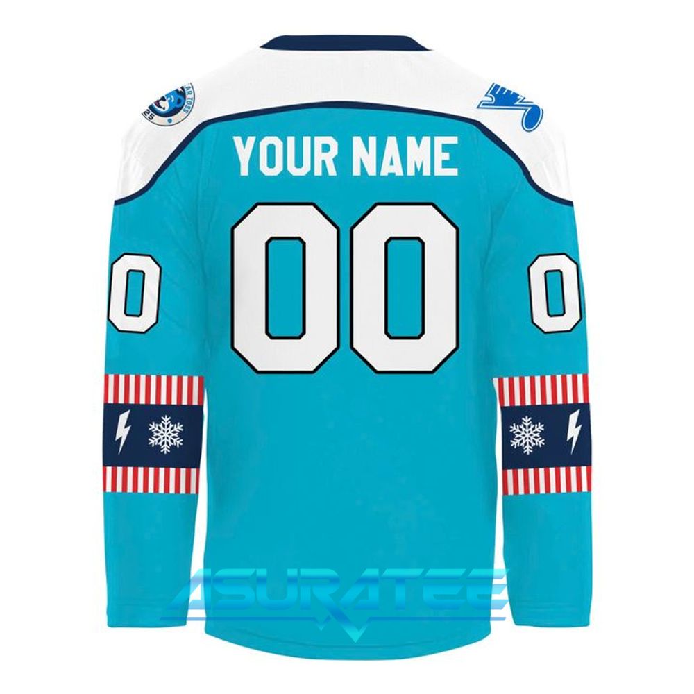Springfield Thunderbirds Merry Christmas 2025 New Hockey Jersey