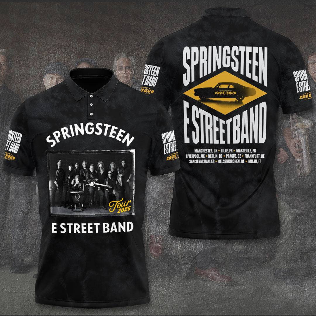 Bruce Springsteen x The E Street Band 2025 Tour 3D Apparel – TANTN16852