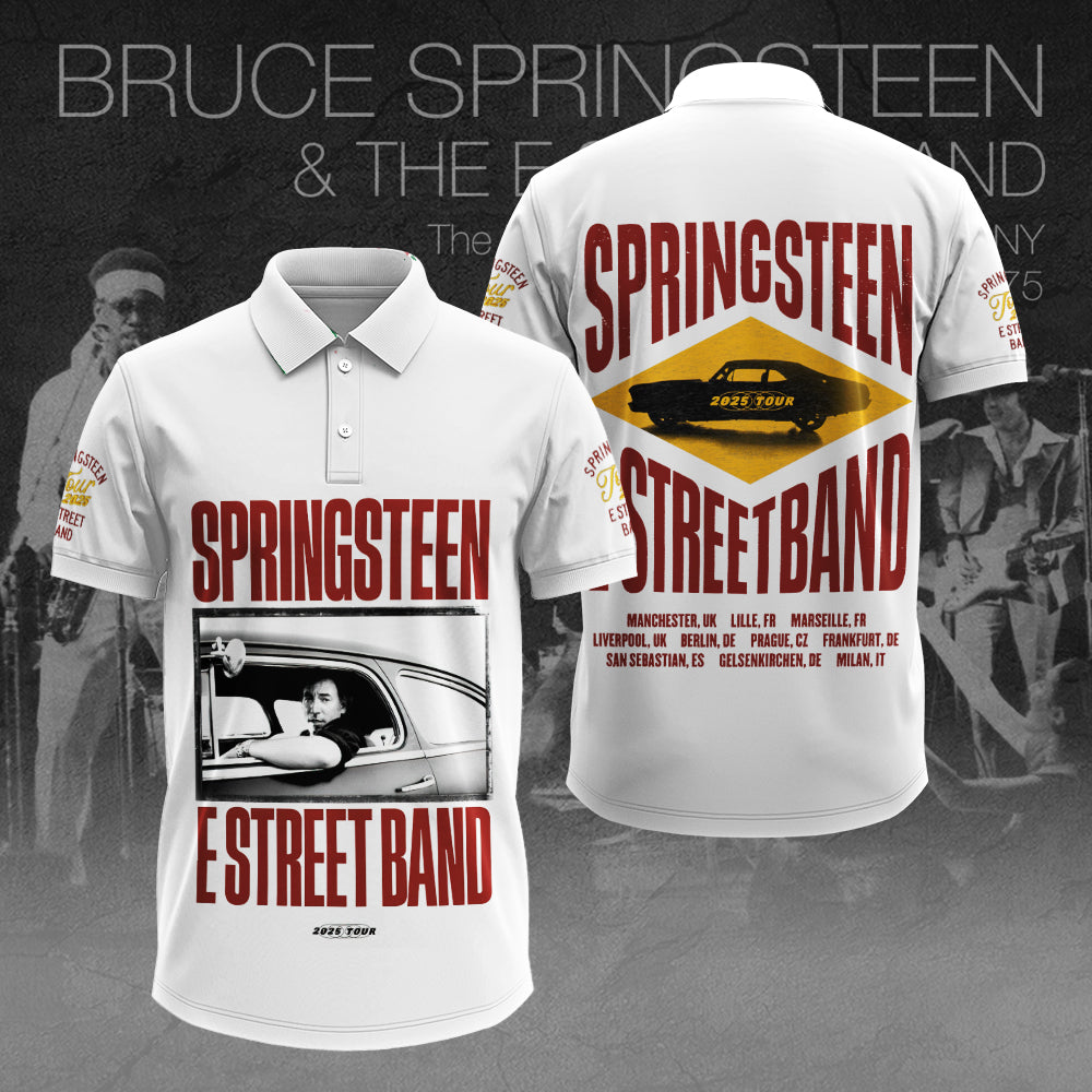 Bruce Springsteen x The E Street Band 2025 Tour 3D Apparel – TANTN16850