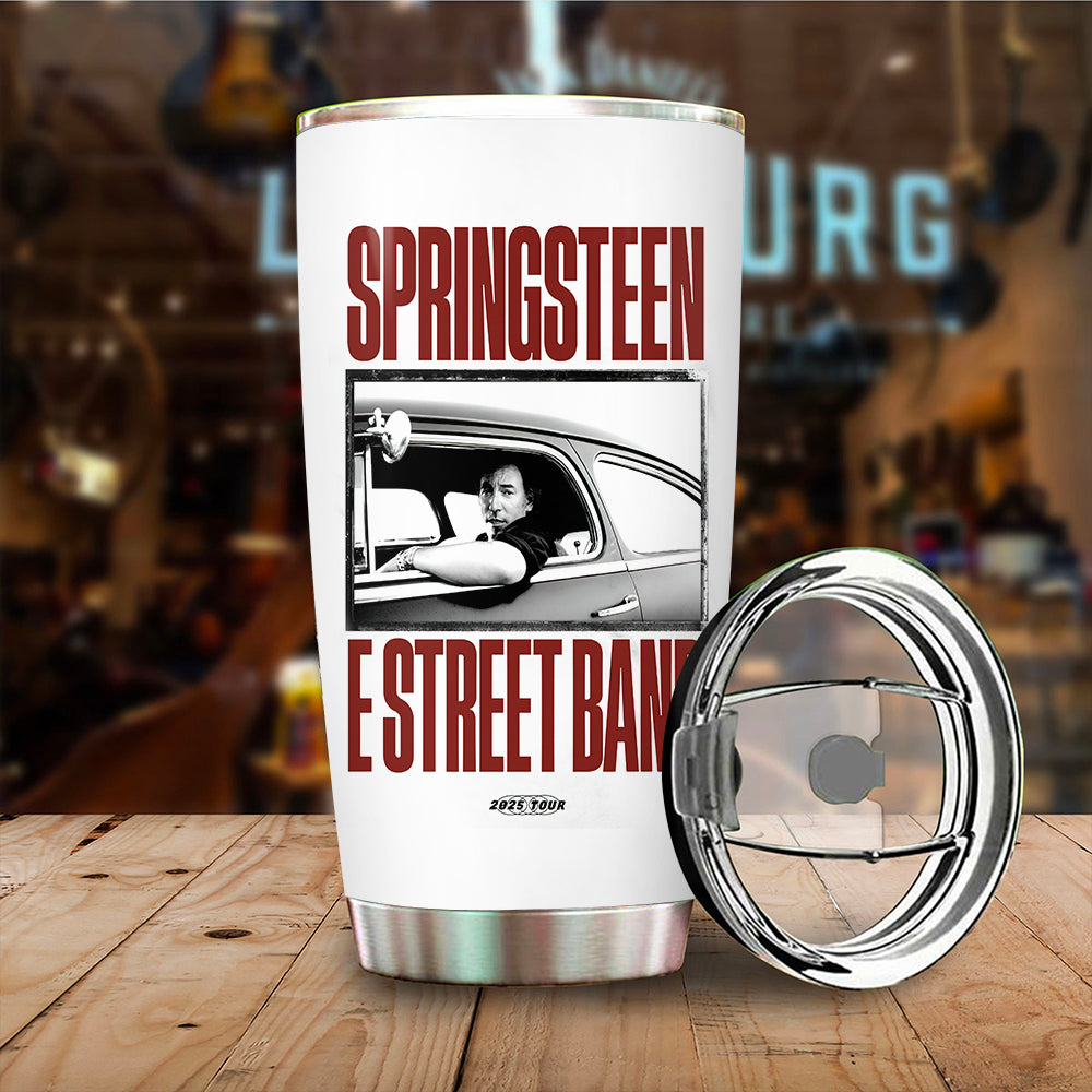 Bruce Springsteen x The E Street Band 2025 Tour Tumbler Cup – TANTN16851
