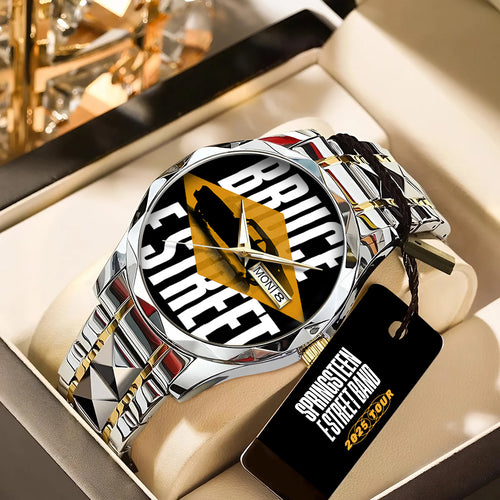 Bruce Springsteen x The E Street Band Tour 2025 Alloy Luxury Quartz Watch – TANTN15485