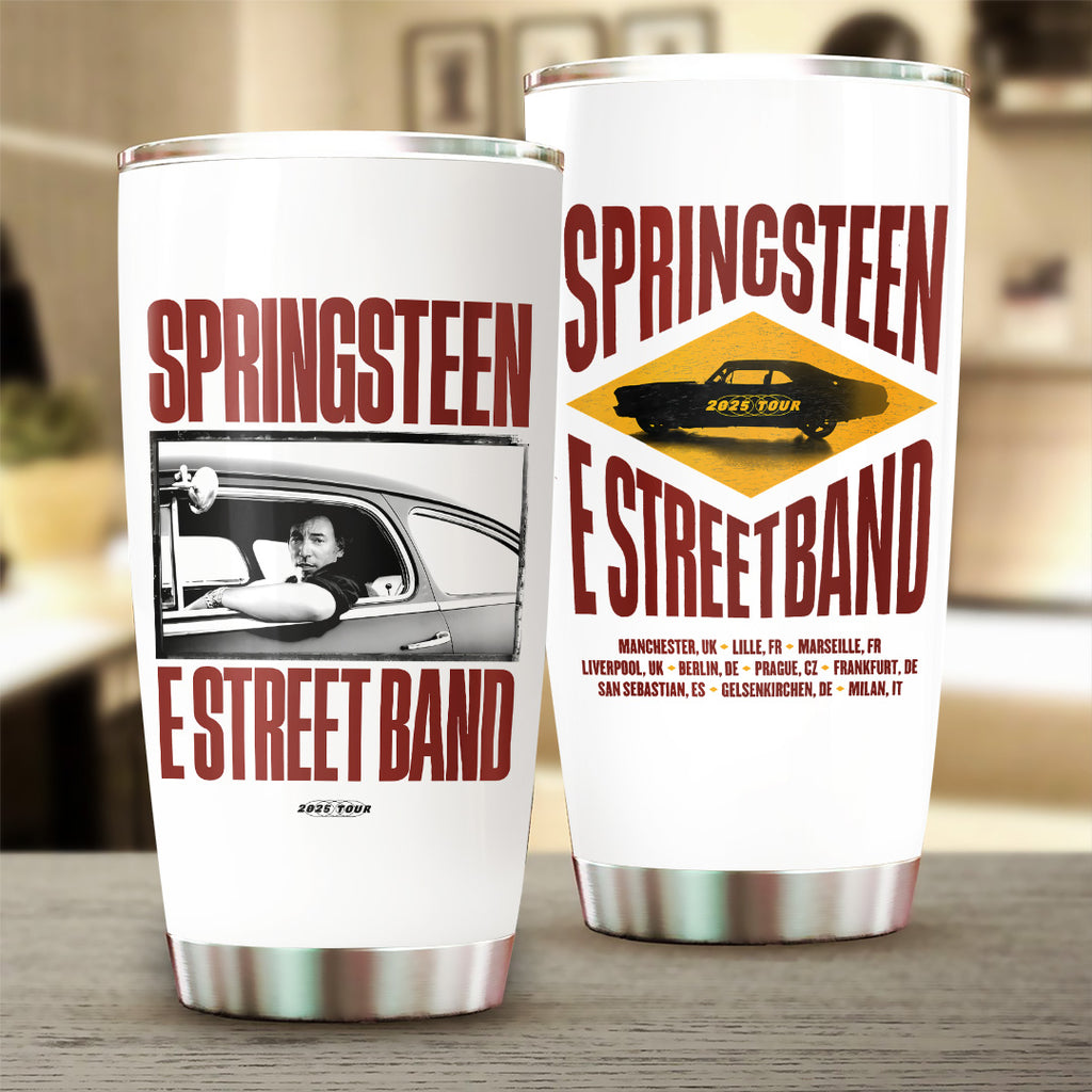 Bruce Springsteen x The E Street Band Tour 2025 Tumbler Cup – TANTN15482
