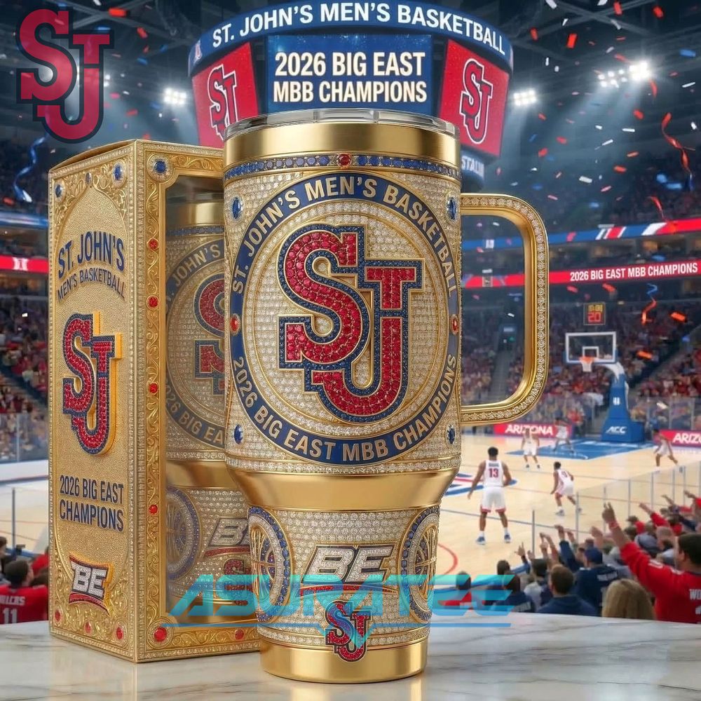 St. John’s Men Basketball 2026 BIG EAST MBB Champions YETI Tumbler