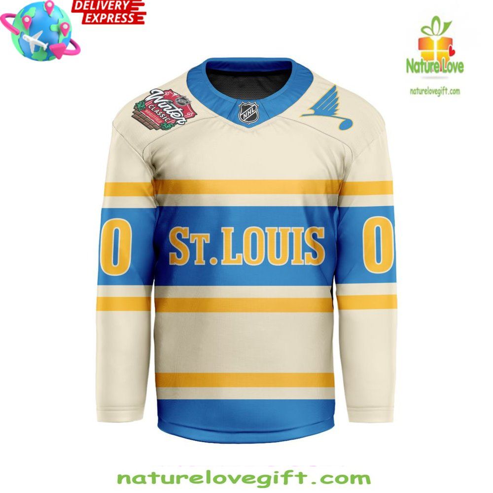 St Louis Blues 2026 NHL Winter Classic Hockey Jersey