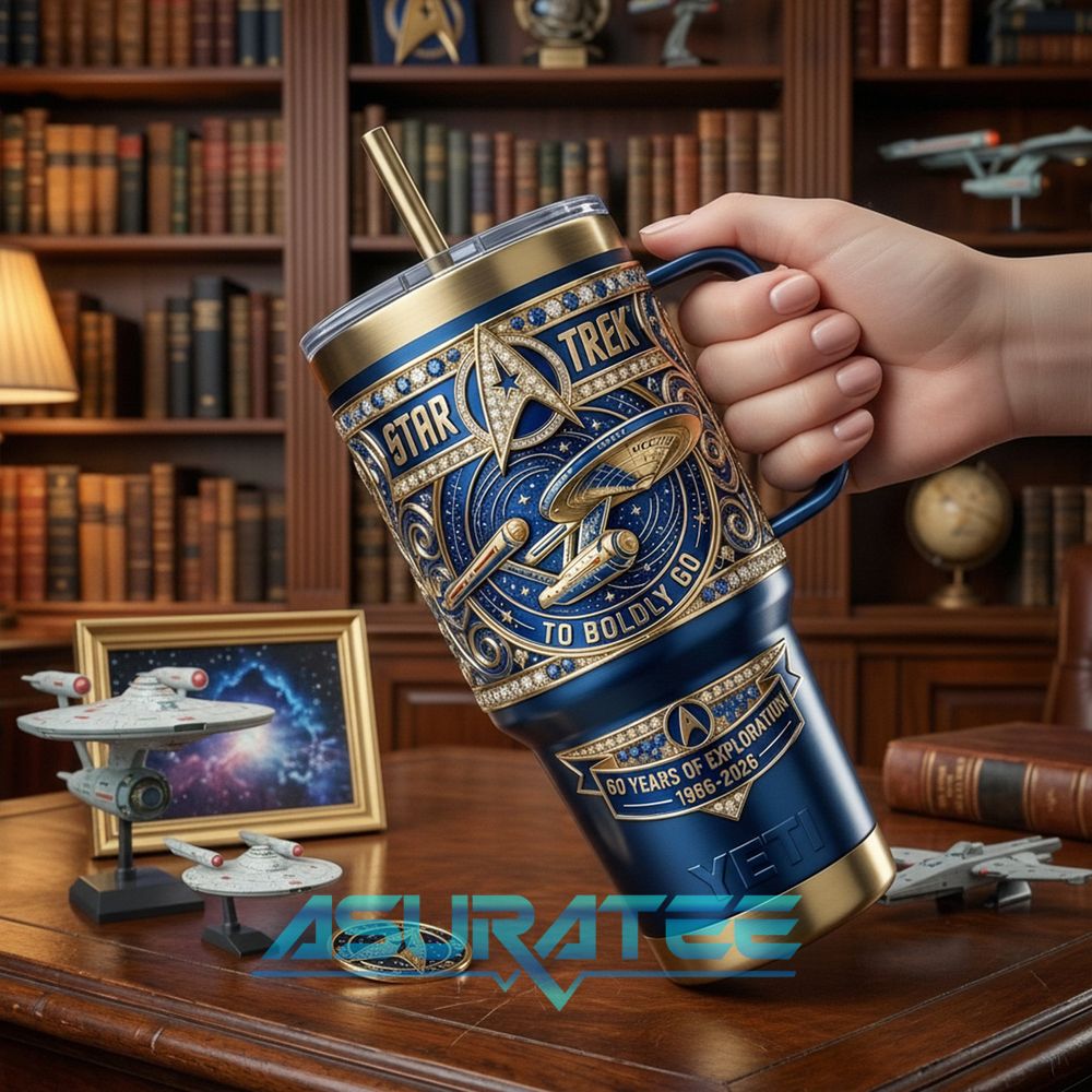 Star Trek 60 Years of Exploration Special YETI Tumbler