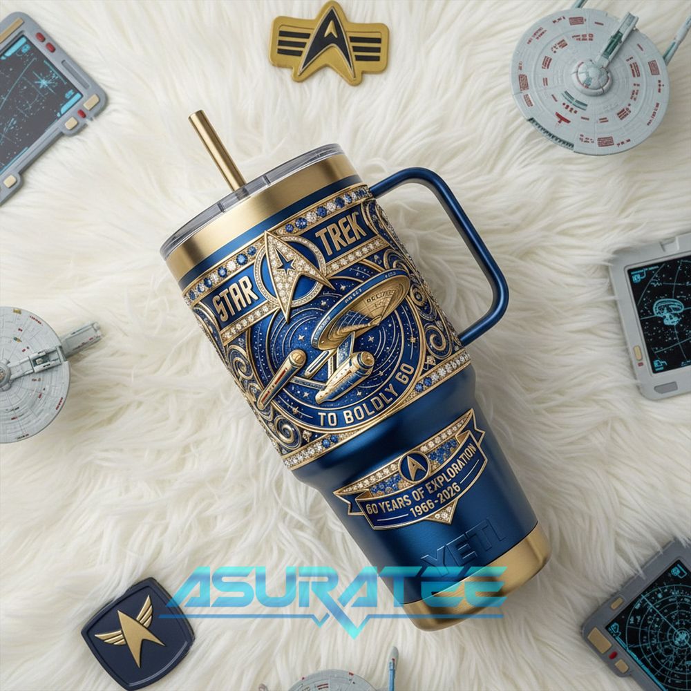 Star Trek 60 Years of Exploration Special YETI Tumbler