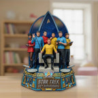 Star Trek 60th Anniversary 2026 Custom Shape Acrylic Plaque – TMTHU5659