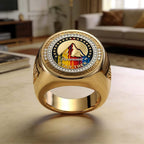 Star Trek 60th Anniversary 3D Engraved Ring – TMTHU6839