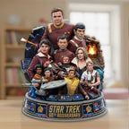 Star Trek 60th Anniversary Custom Shape Acrylic Plaque – TMTHU8153