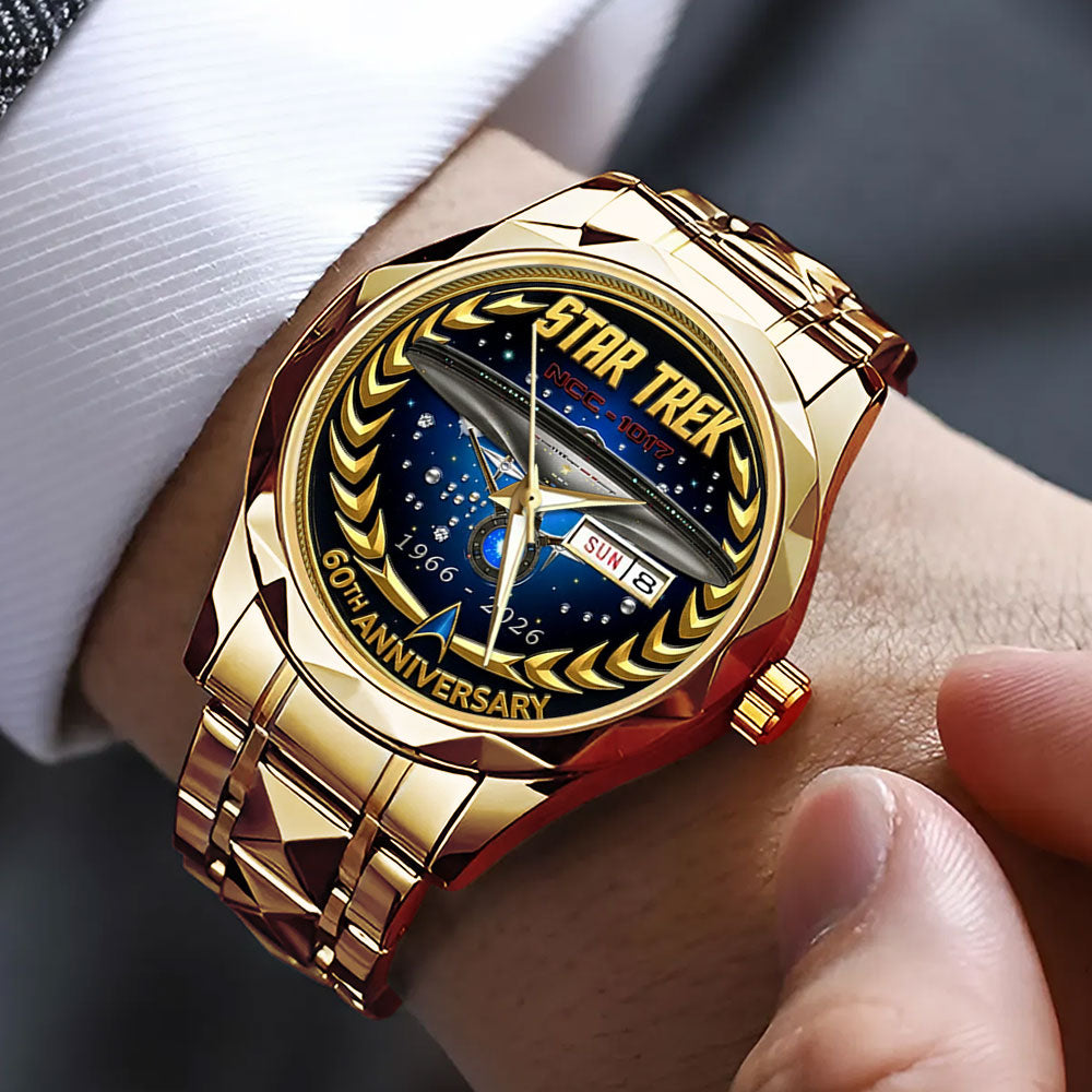 Star Trek 60th Anniversary Alloy Luxury Quartz Watch – TMTHU3294